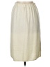 Unbranded Solid Ivory Casual Skirt Size 12 - photo 2