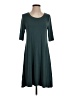 Cupio Solid Teal Casual Dress Size S - photo 1