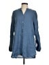 Sigrid Olsen 100% Linen Blue Long Sleeve Blouse Size S - photo 1