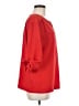 Trina Turk 100% Polyester Red 3/4 Sleeve Blouse Size M - photo 4