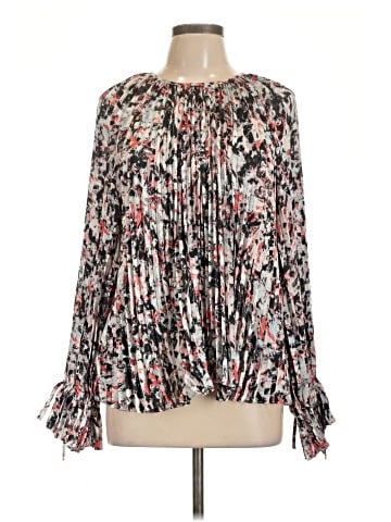BCBGMAXAZRIA Long Sleeve Blouse (view 1)