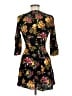 Zara Basic Floral Black Casual Dress Size M - photo 2