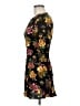 Zara Basic Floral Black Casual Dress Size M - photo 5