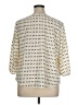 Talbots 100% Polyester Ivory 3/4 Sleeve Blouse Size 1X - photo 2