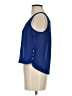 Chloe K 100% Polyester Blue Sleeveless Blouse Size S - photo 5