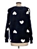 Ann Taylor LOFT Hearts Blue Pullover Sweater Size L - photo 2