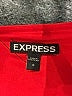 Express 100% Polyester Solid Red Cocktail Dress Size 0 - photo 7