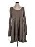 Easel Gray Casual Dress Size S - photo 1