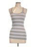 Lilu Gray Sleeveless Top Size L - photo 1