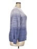 Gloria Vanderbilt Color Block Blue Pullover Sweater Size XXL - photo 4