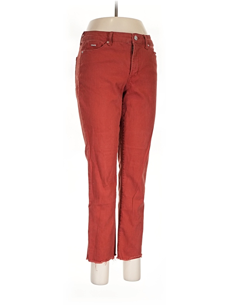 Pre-owned Nine West Casual Pants In Red
