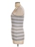 Lilu Gray Sleeveless Top Size L - photo 5
