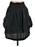 Zara Basic Solid Black Casual Skirt Size S - photo 2