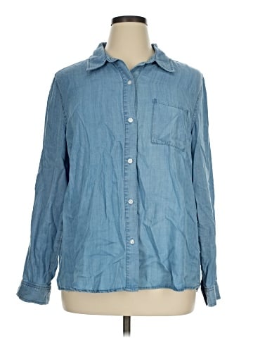 32 Degrees Long Sleeve Button-Down Shirt (view 1)