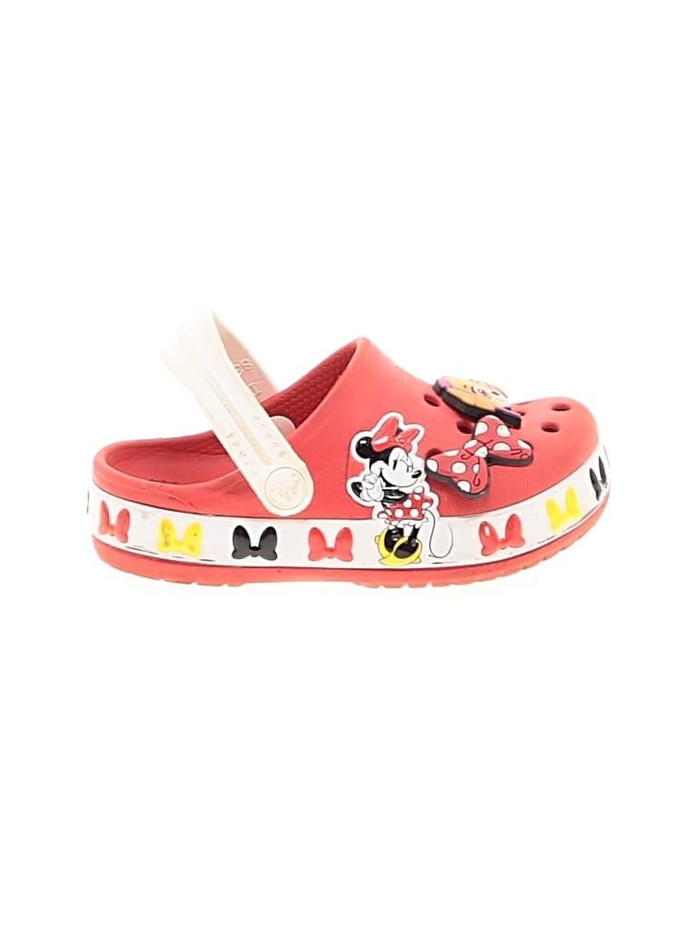 Pre-owned Crocs Kids' Clogs In Red