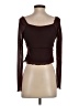 Kirious Brown Long Sleeve T-Shirt Size S - photo 2