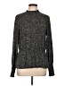 Belldini Tweed Black Long Sleeve Blouse Size L - photo 1