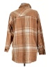 Time and Tru Plaid Brown Coat Size L - photo 2