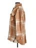 Time and Tru Plaid Brown Coat Size L - photo 5