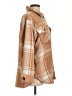 Time and Tru Plaid Brown Coat Size L - photo 4