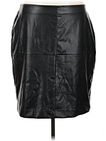 Bar III Faux Leather Skirt (view 1)