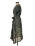 Max Studio 100% Polyester Paisley Green Casual Dress Size S - photo 5