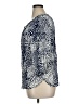 Talbots 100% Rayon Blue 3/4 Sleeve Blouse Size XL - photo 5