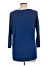 Design History Stars Blue 3/4 Sleeve Top Size L - photo 2