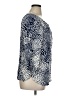 Talbots 100% Rayon Blue 3/4 Sleeve Blouse Size XL - photo 4