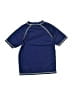 Q Swimwear Blue Rash Guard Size 6 - 7 - photo 2