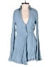 Free People Solid Blue Romper Size XS - photo 1