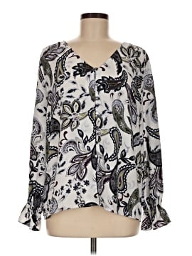 Ann Taylor LOFT Outlet Long Sleeve Blouse (view 1)