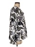 Ann Taylor LOFT Outlet 100% Polyester Silver Long Sleeve Blouse Size M - photo 4