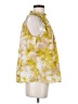 Joie 100% Polyester Yellow Sleeveless Blouse Size S - photo 4