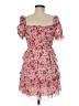 Thirty/Thirty 100% Polyester Floral Pink Cocktail Dress Size M - photo 2