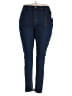 Lala Anthony Solid Blue Jeggings Size 24 waist - photo 1