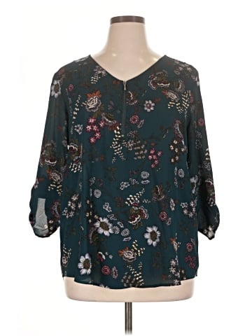 Maurices 3/4 Sleeve Blouse (view 1)