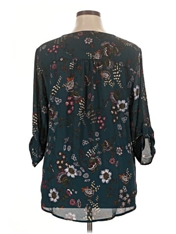 Maurices 3/4 Sleeve Blouse (view 2)