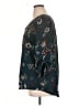Maurices Floral Teal 3/4 Sleeve Blouse Size XL - photo 5