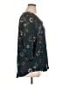 Maurices Floral Teal 3/4 Sleeve Blouse Size XL - photo 4