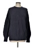 Tribal 100% Cotton Hearts Black Pullover Sweater Size L - photo 1