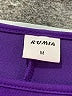 Rumia Solid Purple Casual Dress Size M - photo 7