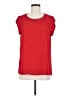 DR2 100% Polyester Red Short Sleeve Top Size M - photo 1