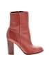 Sam Edelman 100% Leather Red Ankle Boots Size 7 1/2 (estimated) - photo 1