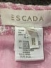 Escada 100% Cotton Houndstooth Pink Formal Skirt Size EU 44 / US 14 - photo 4