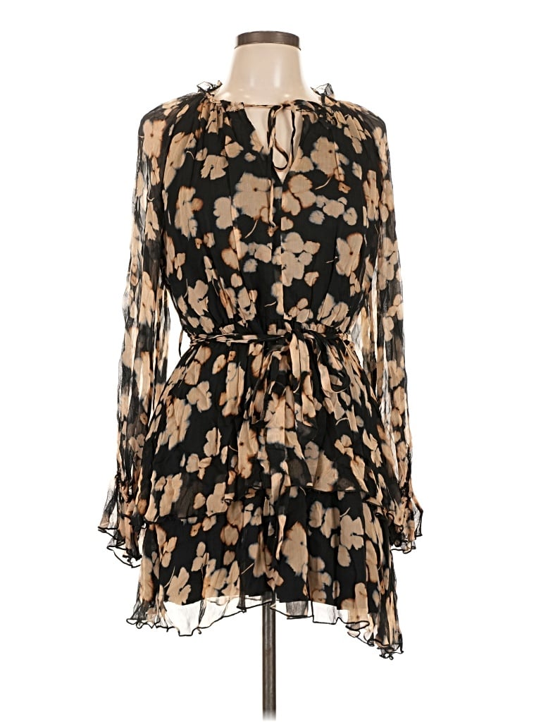 Pre-owned Lucy Paris Cocktail Dress In Brown