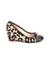 Kate Spade New York Animal Print Black Wedges Size 9 - photo 1