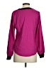 Shein 100% Polyester Pink Long Sleeve Blouse Size S - photo 2