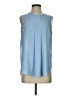 Vince Camuto 100% Polyester Blue Sleeveless Blouse Size S - photo 1