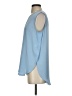 Vince Camuto 100% Polyester Blue Sleeveless Blouse Size S - photo 5